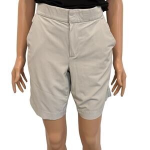 Athleta 4 flat front elastic waist active casual shorts SH2 2777